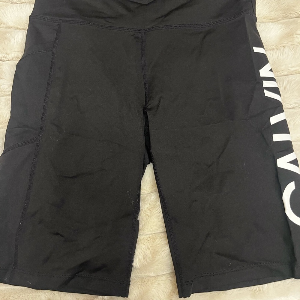 Calvin Klein Black Bike Shorts